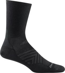 Darn Tough Men's Stride Micro Crew Ultra-Light Running Sock - Black (1035-BLACK)
