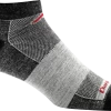 Darn Tough Men's No Show Light Running Socks - Charcoal (1437-Charcoal) -Chic Sportswear Store 1437 Charcoal 796x1428 43235ed4 1e5b 4625 86d5 adeea233a84e