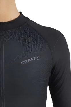 Craft Women's Active Intensity Crewneck Baselayer - Black/Asphalt (1907937-999995) 13 Craft Women's Active Intensity Crewneck Baselayer - Black/Asphalt (1907937-999995) -Chic Sportswear Store 1907937 999995 Active Intensity CN LS C3 Preview