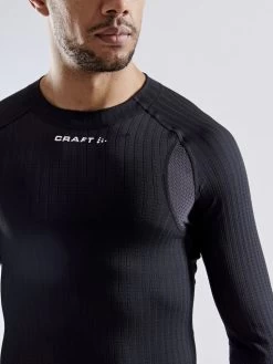 Craft Men's Active Extreme X Baselayer - Black (1909679-999000) -Chic Sportswear Store 1909679 999000 ActiveExtremeXCNLS Closeup3 Preview