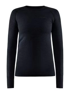 Craft Women's Core Dry Active Comfort LS Top 11 Craft Women's Core Dry Active Comfort LS Top -Chic Sportswear Store 1911168 999000 COREDryActiveComfortLSW Front