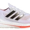 Adidas Women's UltraBoost 21 - White/Black/Solar Red (S23840) -Chic Sportswear Store 20654899