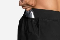 Brooks Men's Sherpa 3" Split Short -Chic Sportswear Store 211329 001 D2 Sherpa 3in Split Short