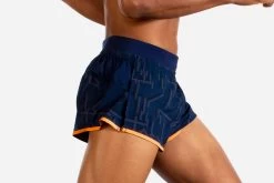 Brooks Men's Sherpa 3" Split Short -Chic Sportswear Store 211329 499 mv Sherpa 3in Split Short