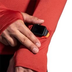 Brooks Men's Notch Thermal Hoodie - Copper/Heather Dark Copper (211402682) -Chic Sportswear Store 211402 682 D3 Notch Thermal Hoodie 2