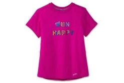 Brooks Women's Distance Graphic Short Sleeve (221469) -Chic Sportswear Store 221469 611 LF Distance Graphic Short Sleeve