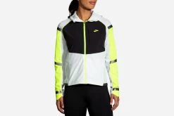 Brooks Women's Carbonite Jacket - Icy Grey/Black/Nightlife (221493030)