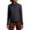Brooks Women's Shield Hybrid Jacket - Black (221557001) -Chic Sportswear Store 221557 001 MF Shield Hybrid Jacket 2