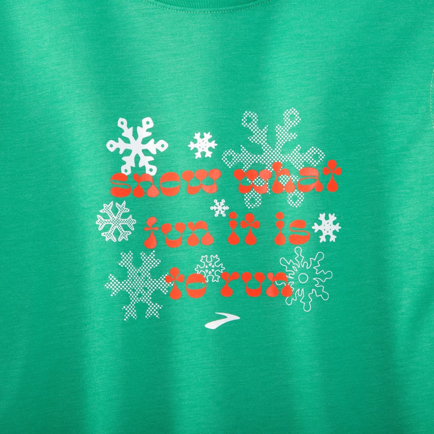 Brooks Women's Run Merry Distance Long Sleeve - Green/Run Merry (221563377) 4 Brooks Women's Run Merry Distance Long Sleeve - Green/Run Merry (221563377) - Image 2