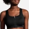 Brooks Women's Dare Zip Run Sports Bra - Black (350075001) 1 Brooks Women's Dare Zip Run Sports Bra - Black (350075001) -Chic Sportswear Store 350075 001 mf Dare Zip bc3445bc 2283 4feb 8405 27e025bf9d6c