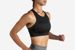 Brooks Women's Drive 3 Pocket Run Bra (350080) -Chic Sportswear Store 350080 001 MV Drive 3 Pocket Run Bra