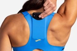 Brooks Women's Drive 3 Pocket Run Bra (350080) -Chic Sportswear Store 350080 480 D1 Drive 3 Pocket Run Bra 1