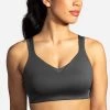 Brooks Women's Drive Convertible Run Bra - Asphalt (350081081) 2 Brooks Women's Drive Convertible Run Bra - Asphalt (350081081) -Chic Sportswear Store 350081 081 MF Drive Convertible Run Bra