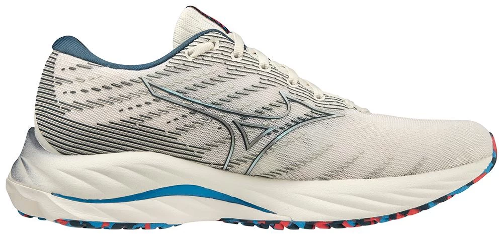 Mizuno Women's Wave Rider 26 - Snow White/Silver (411377.0D73) 6 Mizuno Women's Wave Rider 26 - Snow White/Silver (411377.0D73) - Image 4