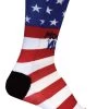 Brooks Pacesetter Freedom Run Crew Sock - Red/White/Blue (741496903) -Chic Sportswear Store 741496 903 m PacesetterCrewLetFreedomRun