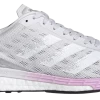 Adidas Women's Adizero Boston 9 - Dash Grey/Footwear White/Clear Lilac (FW2213) -Chic Sportswear Store FW2213 FTW photo side lateral transparent