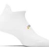 Feetures! High Performance Ultra Light Cushion No-Show Tab Running Socks - White (FA5500)
