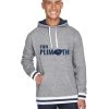 Marathon Sports Unisex Run Plymouth Hoodie - Pepper/Navy (TS-RUNPLIMOTHPN)