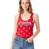 Women's Manchester Racerback Stars And Stripes Tank - Red (RUNMANCH-AA1927P-TRS) 2 Women's Manchester Racerback Stars And Stripes Tank - Red (RUNMANCH-AA1927P-TRS) -Chic Sportswear Store aa1927p n1 z 3