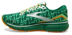 Brooks Men's Ghost 15 10 Brooks Men's Ghost 15 -Chic Sportswear Store brooks mens ghost 15 running shoe st.patricks day edition green orange 3