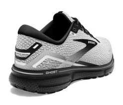 Brooks Men's Ghost 15 -Chic Sportswear Store brooks mens ghost 15 white black 5