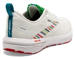 Brooks Men's Revel 6 -Chic Sportswear Store brooks mens revel 6 white green 1