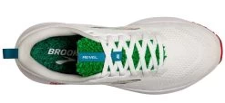 Brooks Men's Revel 6 -Chic Sportswear Store brooks mens revel 6 white green 4