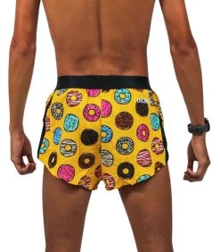 ChicknLegs Men's Shorts -Chic Sportswear Store chicknlegs mens salty donuts 2 inch half split shorts 1