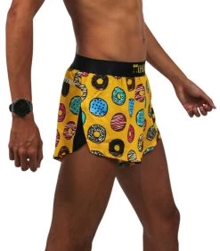 ChicknLegs Men's Shorts -Chic Sportswear Store chicknlegs mens salty donuts 2 inch half split shorts 3