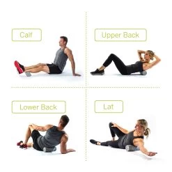 TriggerPoint 12" Core Foam Roller - Grey (03328) -Chic Sportswear Store core roller 4