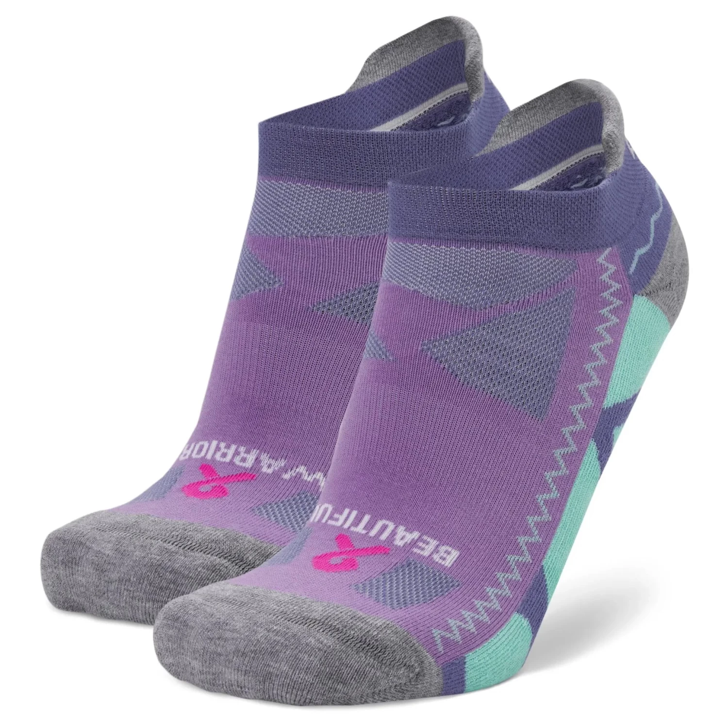 Balega Women's Grit And Grace Beautiful Warrior Running Socks - Violet (7496-6636) 7 Balega Women's Grit And Grace Beautiful Warrior Running Socks - Violet (7496-6636) - Image 5
