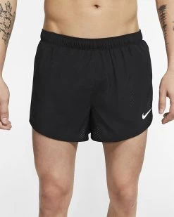 Nike Men's Fast 4" Short - Black (CJ7847-010) -Chic Sportswear Store fast mens 4 running shorts qc1HBx 1