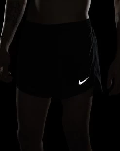 Nike Men's Fast 4" Short - Black (CJ7847-010) -Chic Sportswear Store fast mens 4 running shorts qc1HBx 5