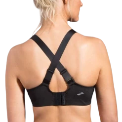 Brooks Women's Embody High Impact Sports Bra - Black (350067-001) -Chic Sportswear Store generateImage 1 removebg