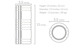 TriggerPoint Grid Foam Roller -Chic Sportswear Store grid foam innov1