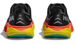 HOKA Men's Arahi 6 -Chic Sportswear Store hoka mens arahi 6 running shoe black red yellow 4