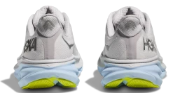 HOKA Women's Clifton 9 -Chic Sportswear Store hoka womens clifton nine running shoe gray blue 6