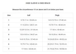 CEP Ortho+ Knee Sleeve - Black/Grey (WO11V6) -Chic Sportswear Store kneesleeveandbracesizing