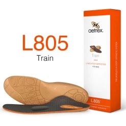 Aetrex Men's Train W/ Metatarsal Support Insole (L805M) -Chic Sportswear Store l805m catalog