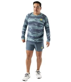 Rabbit Men's EZ Tee Perf LS | Trail -Chic Sportswear Store rabbit mens ez tee perf ls 6