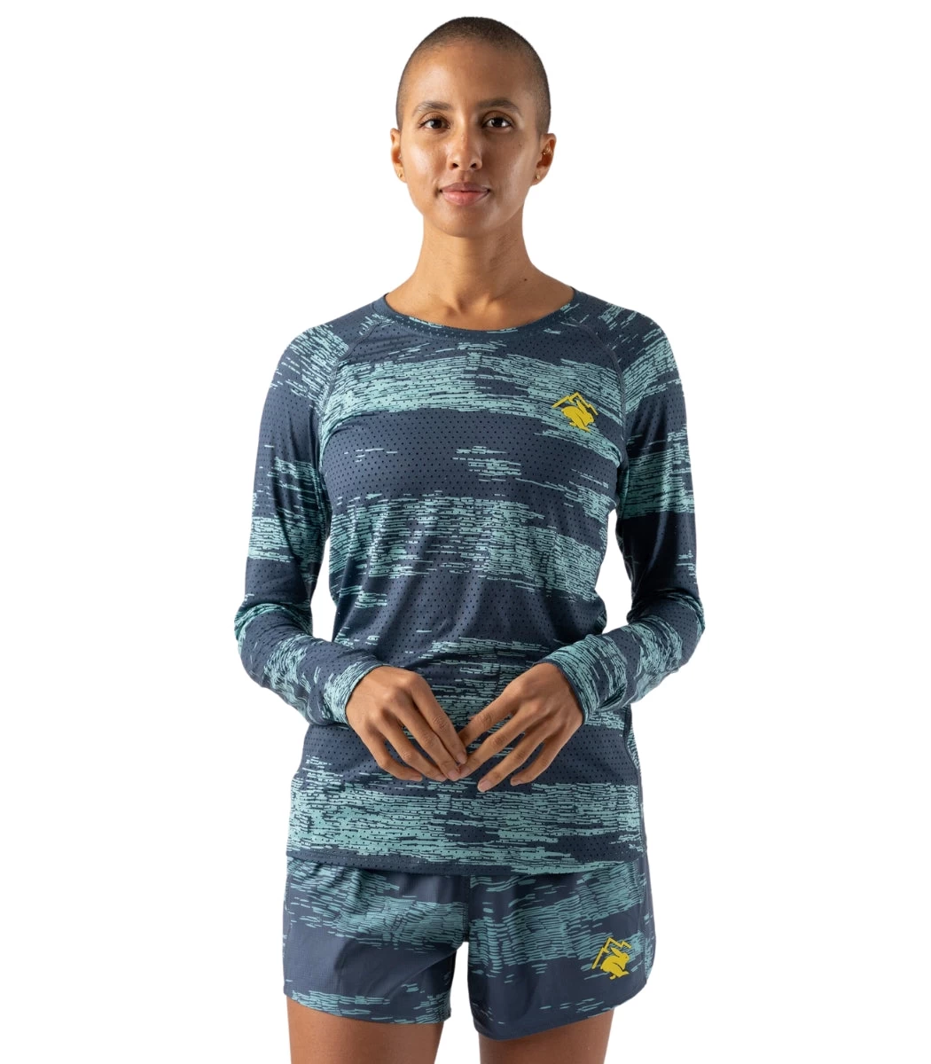 Rabbit Women's EZ Tee Perf LS | Trail 3 Rabbit Women's EZ Tee Perf LS | Trail