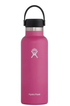 Hydro Flask 18 Oz Standard Mouth Bottles W/ Flex Cap (S18SX) -Chic Sportswear Store s18sx carnation