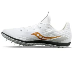 Saucony Men's Havoc XC 3 Spike -Chic Sportswear Store saucony mens havok xc 3 spike white 1