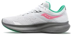 Saucony Women's Ride 16 -Chic Sportswear Store saucony womens ride 16 white gravel 1