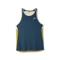 Brooks Men's Atmosphere Singlet -Chic Sportswear Store www brooksrunning com 211384 428 mv atmosphere singlet mens sleeveless running top